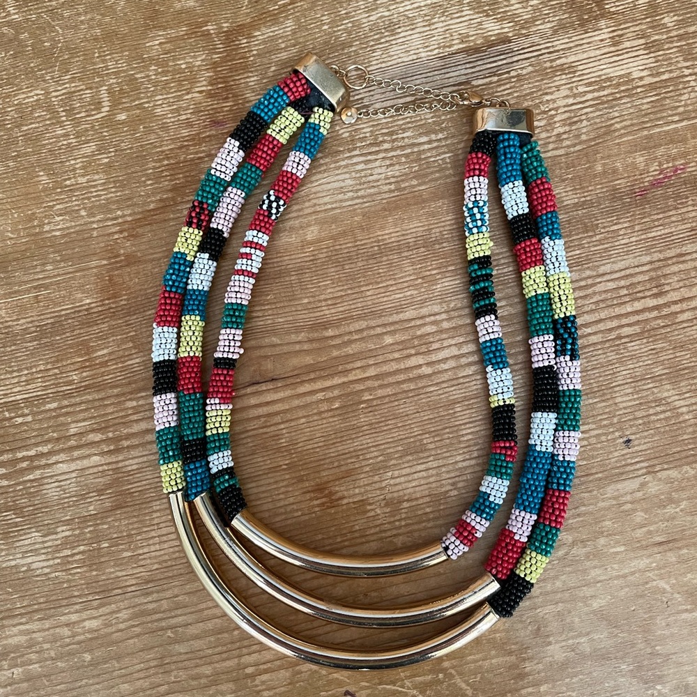 Versona beaded necklace.